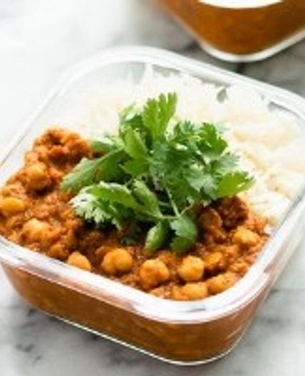 Chana Masala | Easy + Great for Meal Prep!