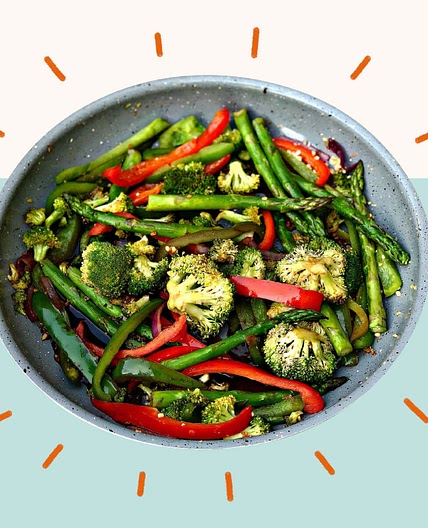 Oli.Ps Beste-Reste-Rezept: Vegane Gemüsepfanne