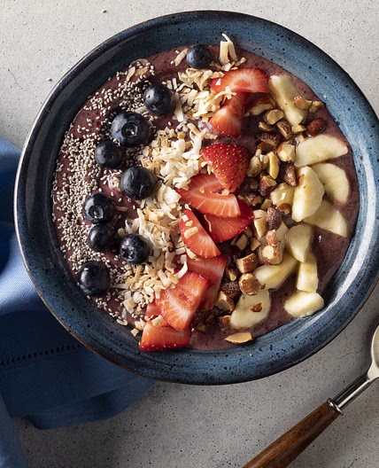 Berry Banana Smoothie Bowl