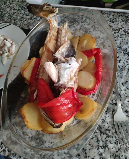 Lubina al horno