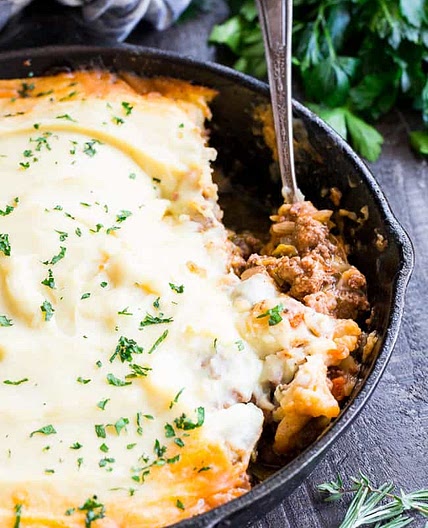 Paleo Shepherd's Pie {Whole30, Dairy Free}