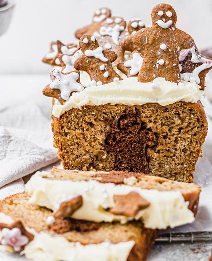 Ginger Cacao Banana Bread (Vegan GF-Option)