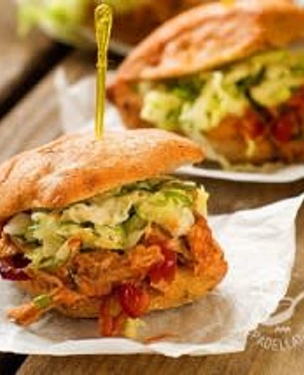 Panino con straccetti di pollo alla paprica