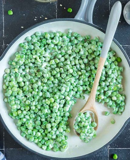 15 minute Honey Butter Peas