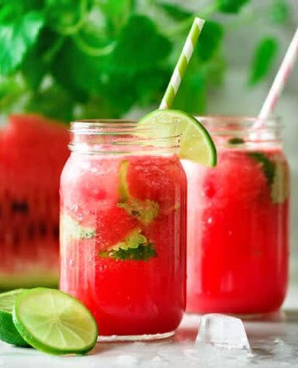 Watermelon Kiwi Lime Juice