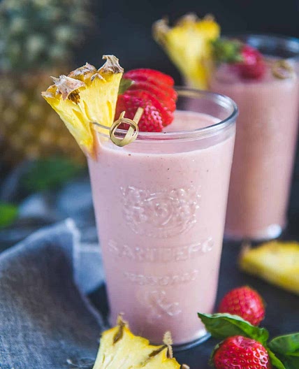 Strawberry Pineapple Smoothie
