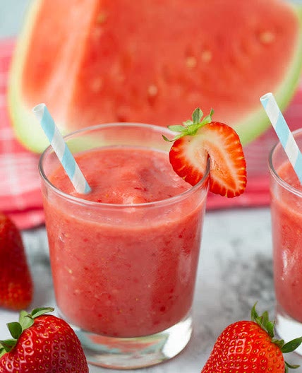 •Strawberry Watermelon Smoothie•