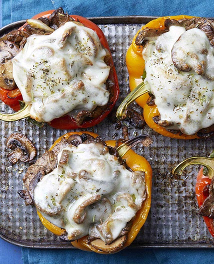 Philly Cheesesteak Stuffed Peppers