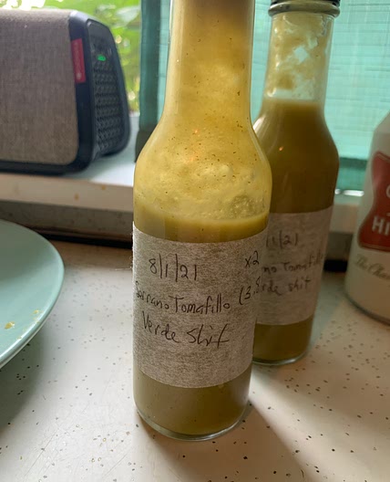 Serrano Tomatillo (salsa verde) X1