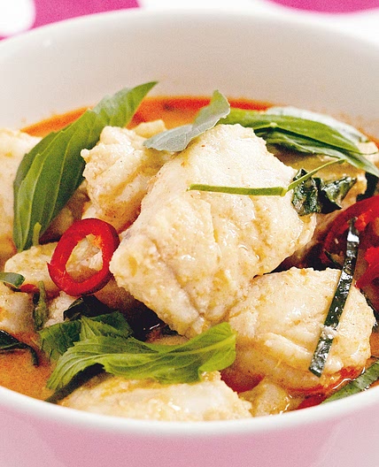 Penang fish curry