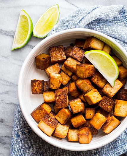 Soy-Lime Roasted Tofu