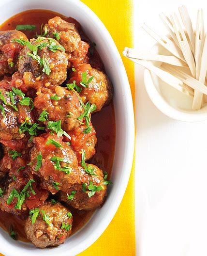 Chorizo meatballs