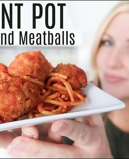 Spaghetti and Meatballs instant pot