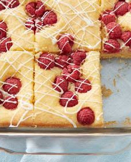 One-Bowl Lemon Raspberry Cake