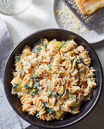 Spinach & Artichoke Dip Pasta