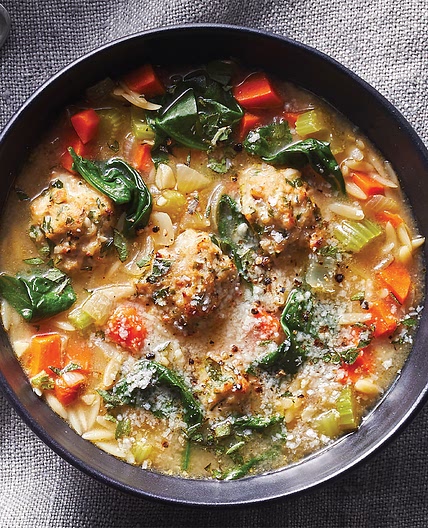 Minestra Maritata (Italian Wedding Soup)