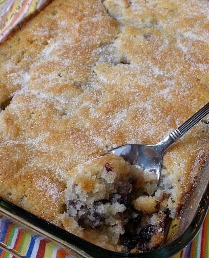 Grandma's Briefs — Recipe Box — Blueberry Cobbler