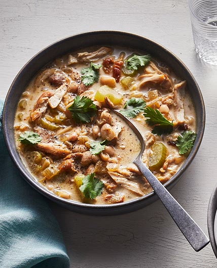 Creamy White Chili with Cream Cheese