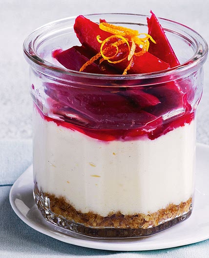 Slow-cooker jar cheesecakes