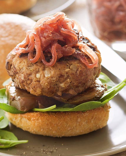 Fennel, pork and veal burgers