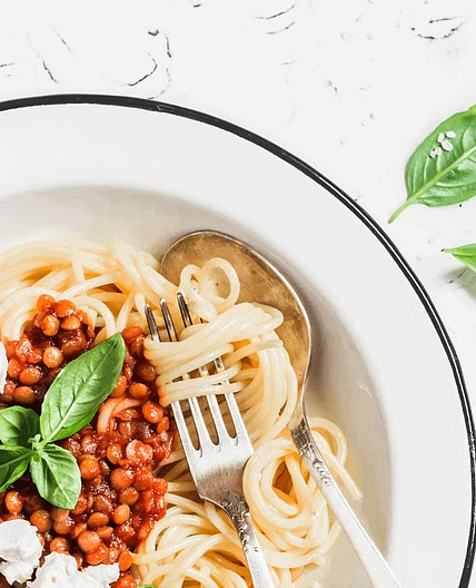 Low-FODMAP Lentil Bolognese