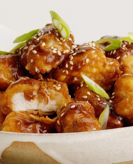 Air fryer sticky chicken bites recipe