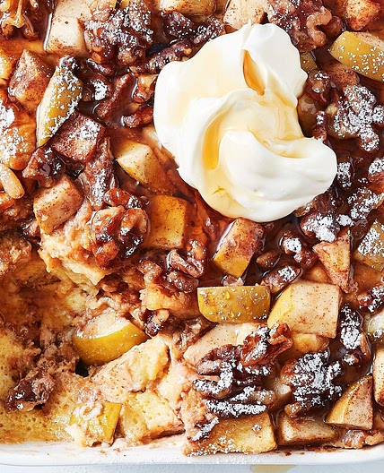Slow-cooker apple cinnamon French toast