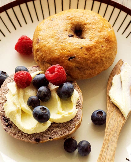 Blueberry bagels