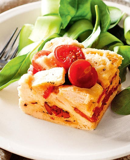 Slow-cooker chorizo and cheese strata