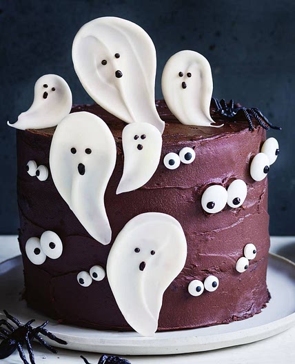 Halloween layer cake recipe