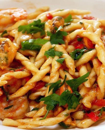 Busiate Siciliane Ai Frutti Di Mare