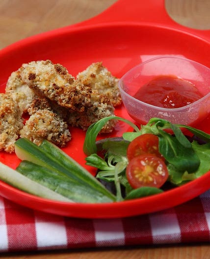 Homemade chicken nuggets