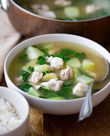 Tinola (Filipino Ginger-Garlic Chicken Soup)