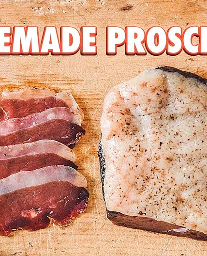 Homemade Prosciutto