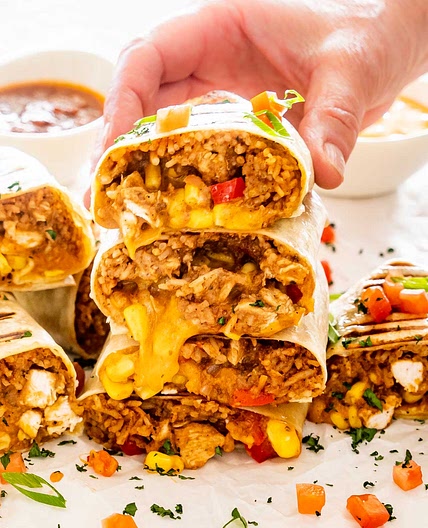 Chicken Burritos