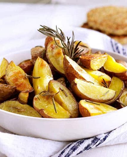 Vegan Roasted Potatoes with Rosemary
