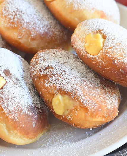 Bomboloni (Stuffed Donuts)