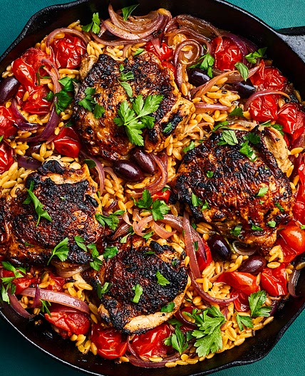 Mediterranean Chicken Skillet