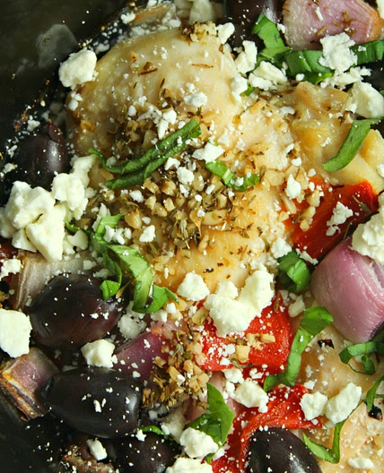 Slow Cooker Greek Chicken
