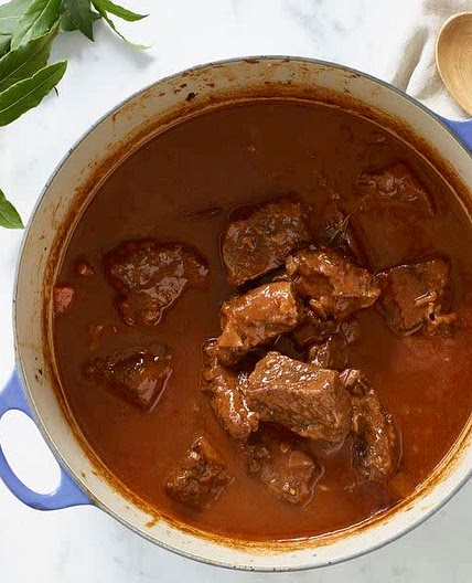 Beef and Potato Goulash - Lidia