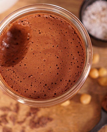 Mousse au chocolat végétale au jus de pois chiche