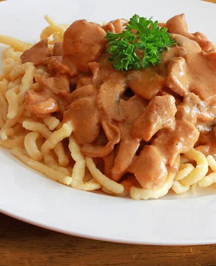 Geschnetzeltes (Creamy Hunter's Sauce)