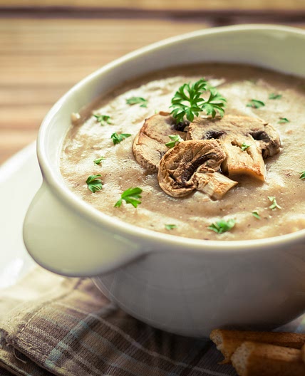 Creamy Mushroom Bisque