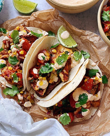 Halloumi Tacos