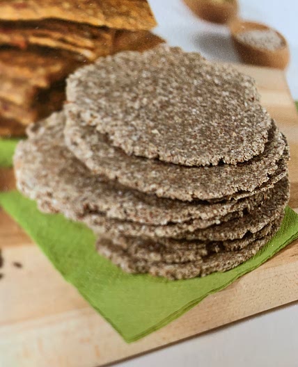 Raw vegan chapatis bread 