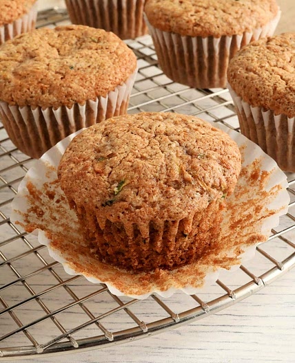 Easy Gluten-Free Zucchini Muffins {Dairy-Free}