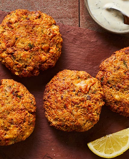 Air-Fryer Salmon Cakes