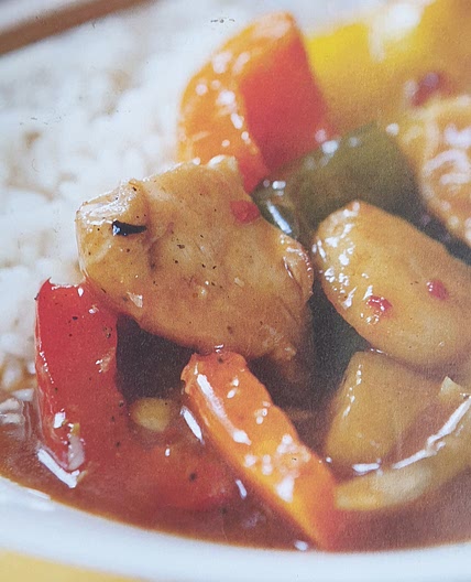Sweet and sour chicken