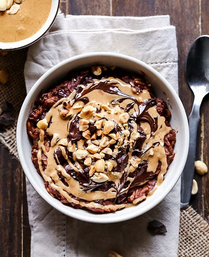 Chocolate Peanut butter Oatmeal
