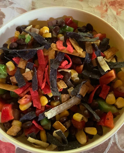 Bean and corn salad